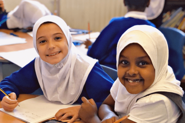 Children learning together